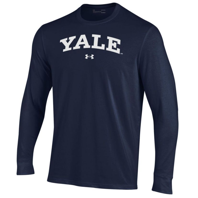 NCAA Under Armour Yale Bulldogs Performance Long Sleeve T-Shirt
