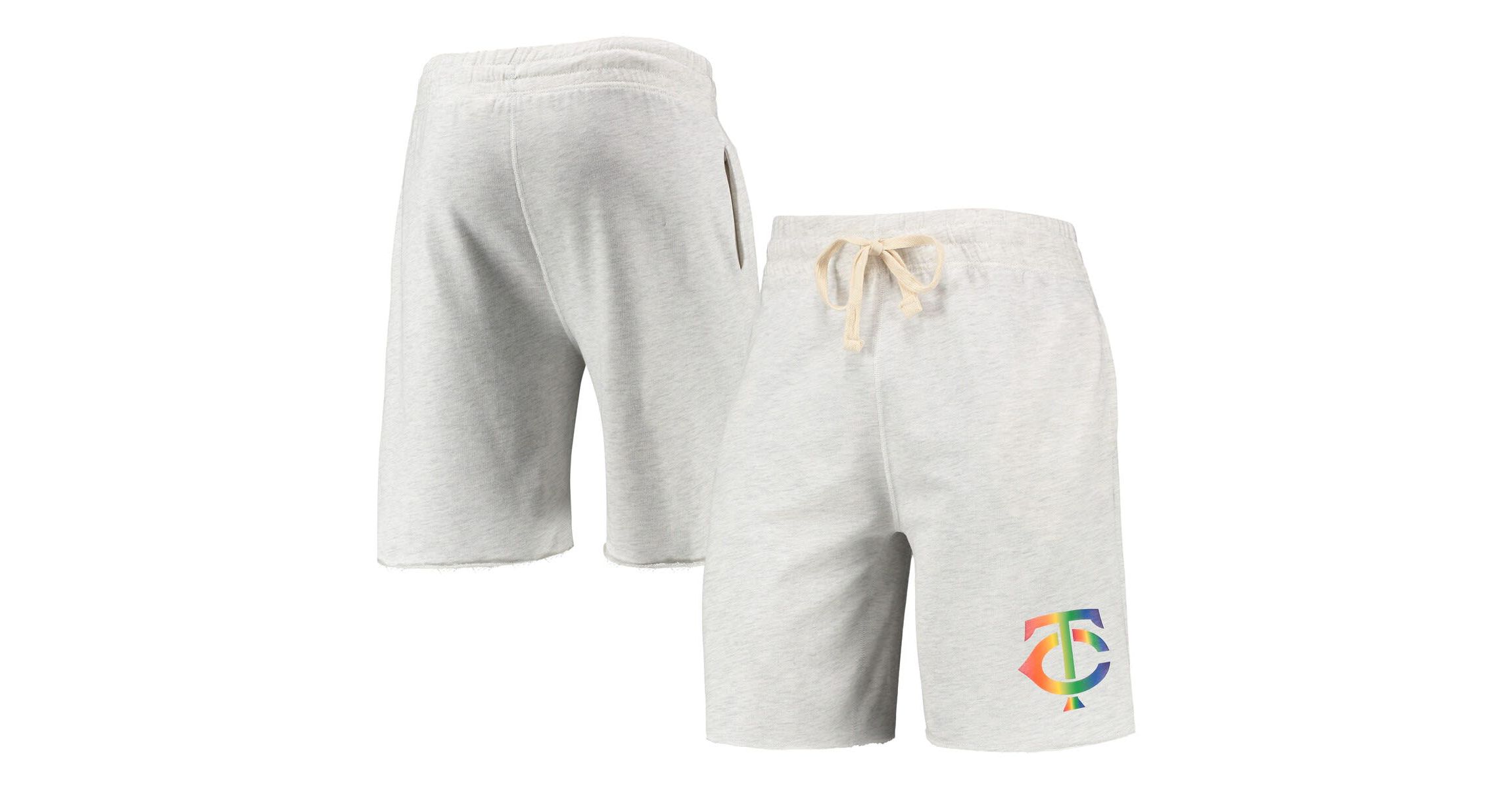 MLB Minnesota Twins Mainstream Logo Terry Tri-Blend Shorts