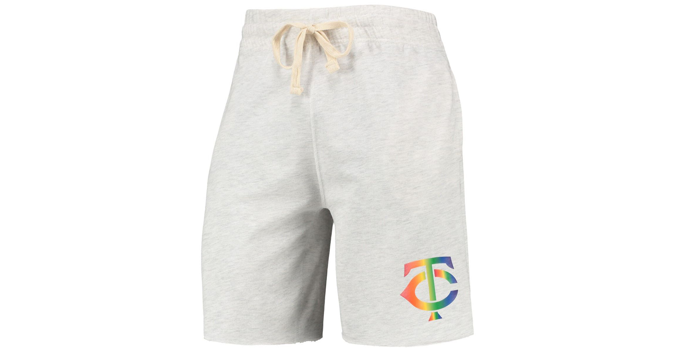 MLB Minnesota Twins Mainstream Logo Terry Tri-Blend Shorts