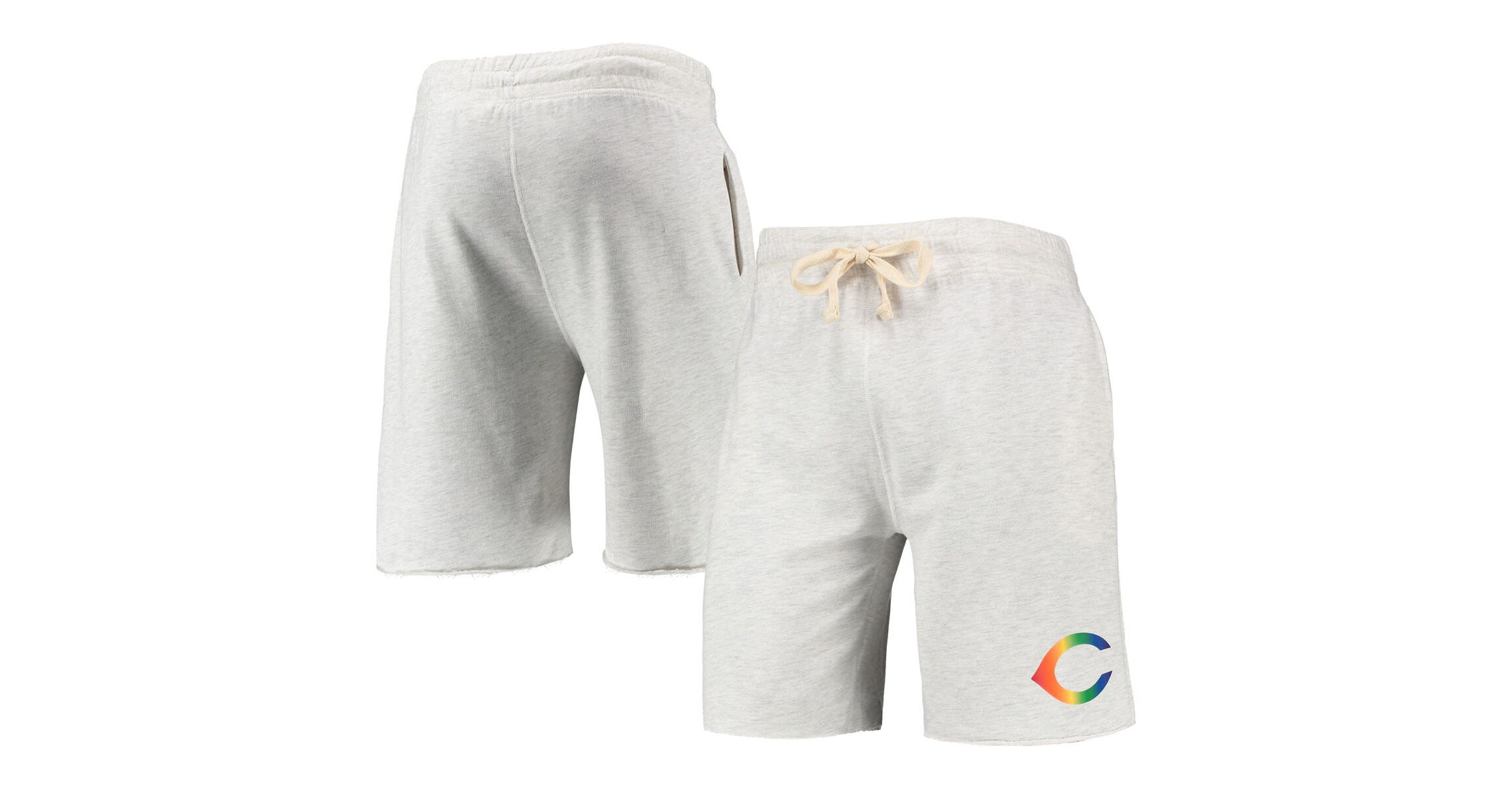 MLB Cincinnati Reds Mainstream Logo Terry Tri-Blend Shorts
