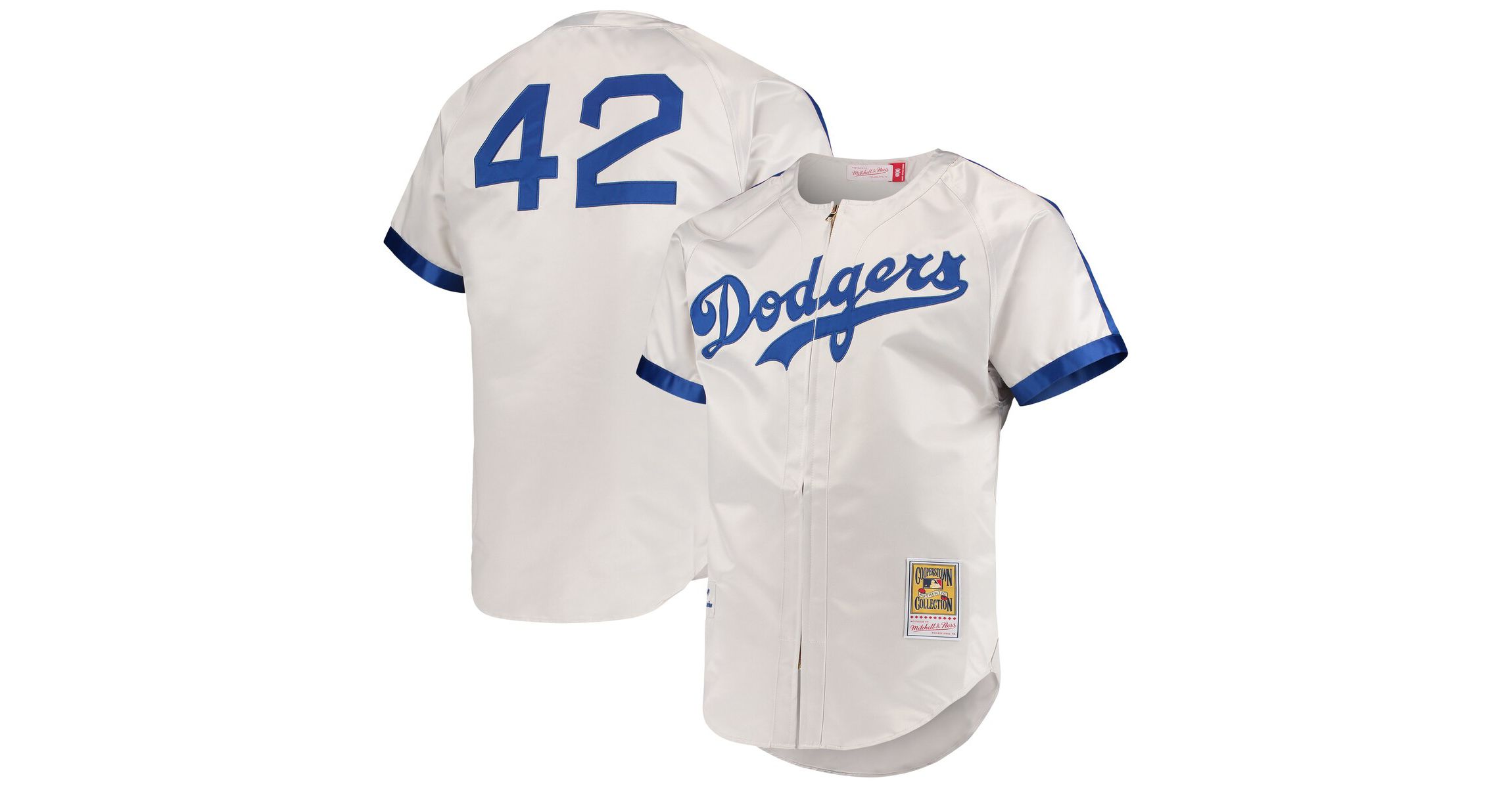 Cooperstown Teams Jackie Robinson Brooklyn Dodgers Cooperstown Collection Authentic Jersey