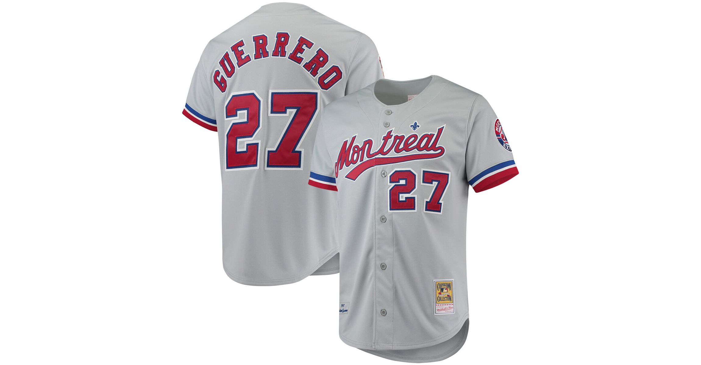 Cooperstown Teams Vladimir Guerrero Montreal Expos Cooperstown Collection Authentic Jersey