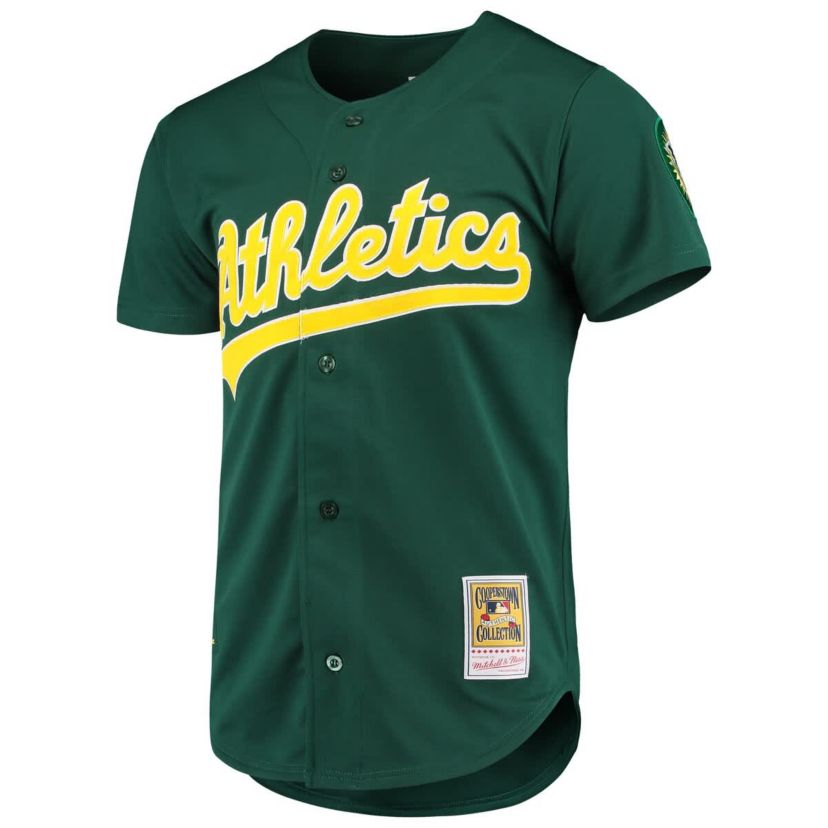 Oakland Athletics MLB Mark McGwire Athletics 1997 Cooperstown Collection Authentic Jersey
