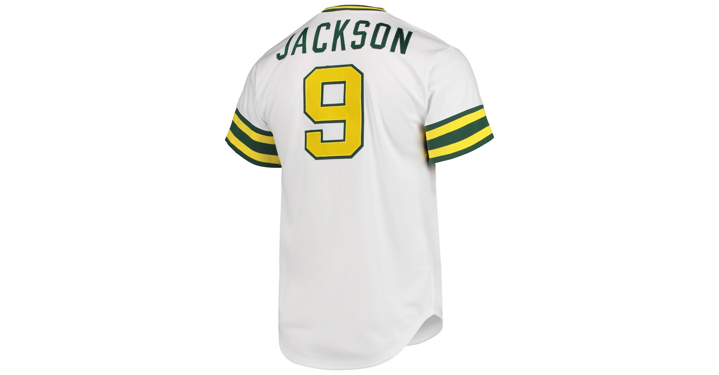Oakland Athletics MLB Reggie Jackson Athletics 1972 Cooperstown Collection Authentic Jersey