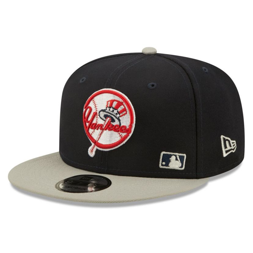 MLB Navy/Gray New York Yankees Flawless 9FIFTY Snapback Hat