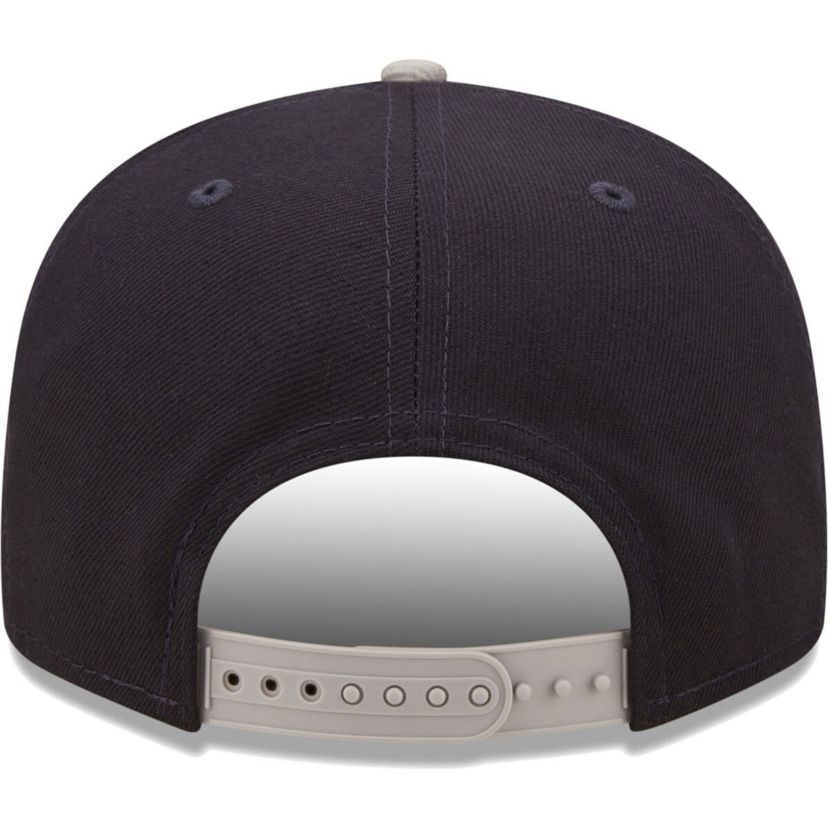 MLB Navy/Gray New York Yankees Team Script 9FIFTY Adjustable Snapback Hat