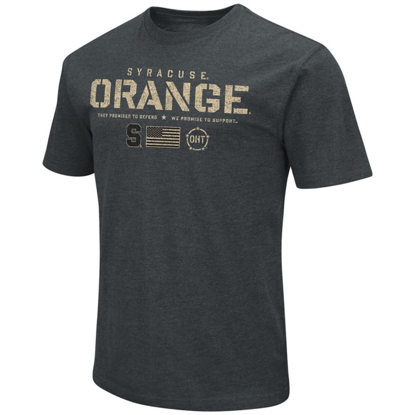 Syracuse Orange NCAA ed Syracuse OHT Military Appreciation Flag 2.0 T-Shirt