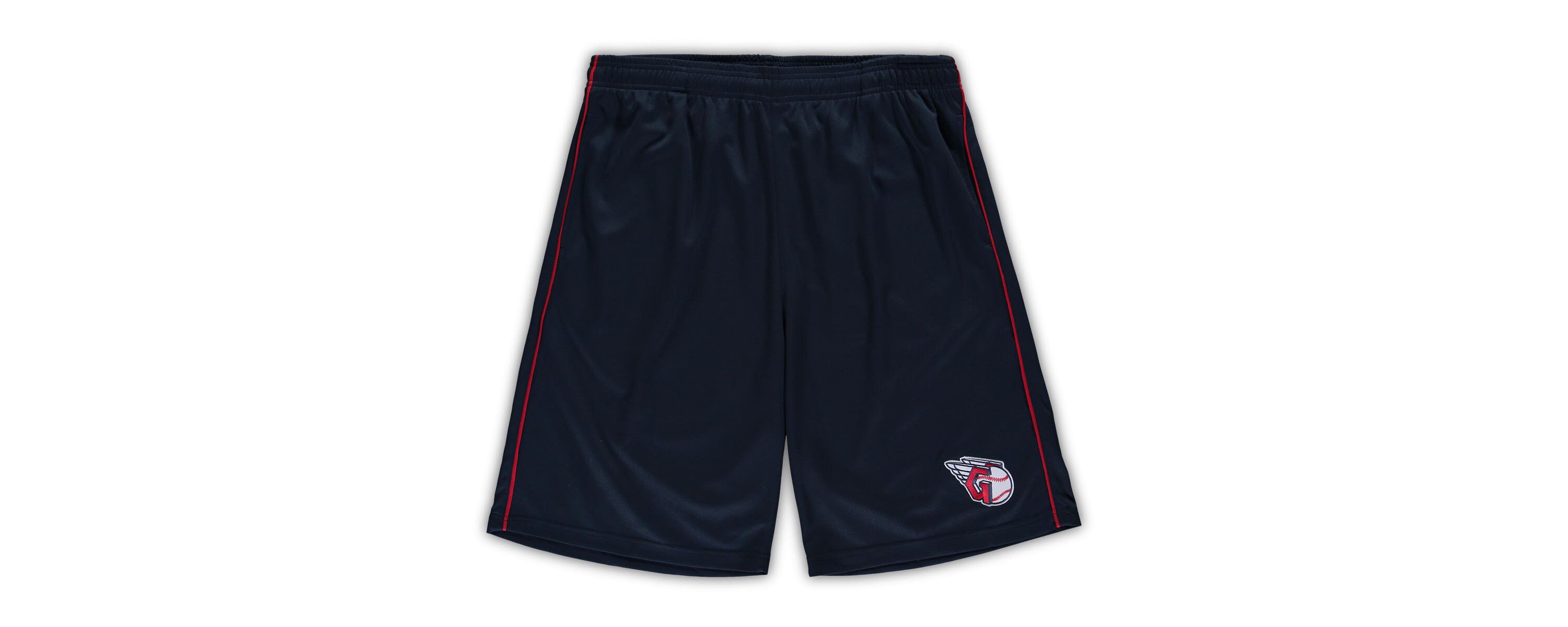 MLB Cleveland Guardians Big & Tall Mesh Shorts