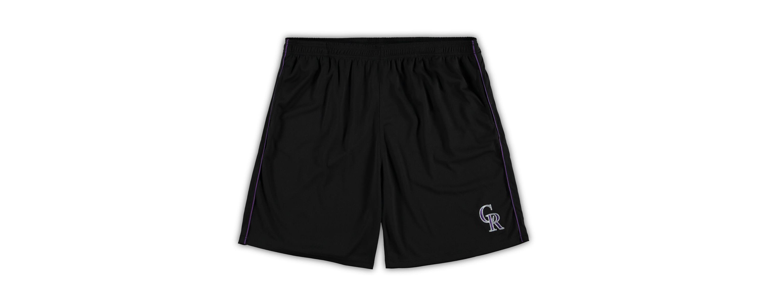 MLB Colorado Rockies Big & Tall Mesh Shorts