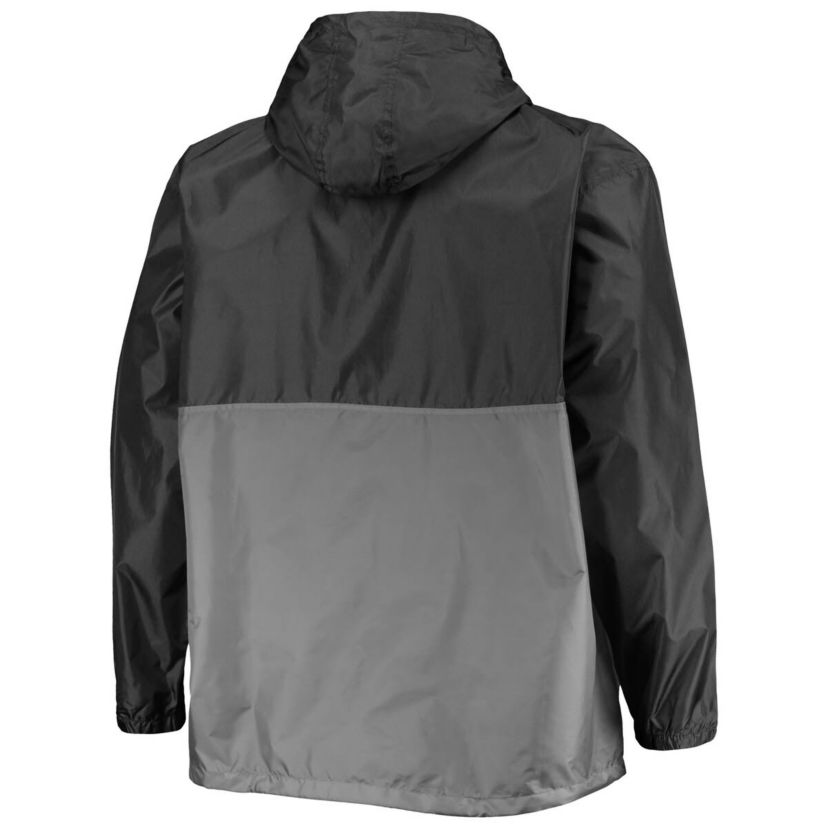 Chicago White Sox MLB Chicago Sox Big & Tall Split Body Anorak Half-Zip Jacket