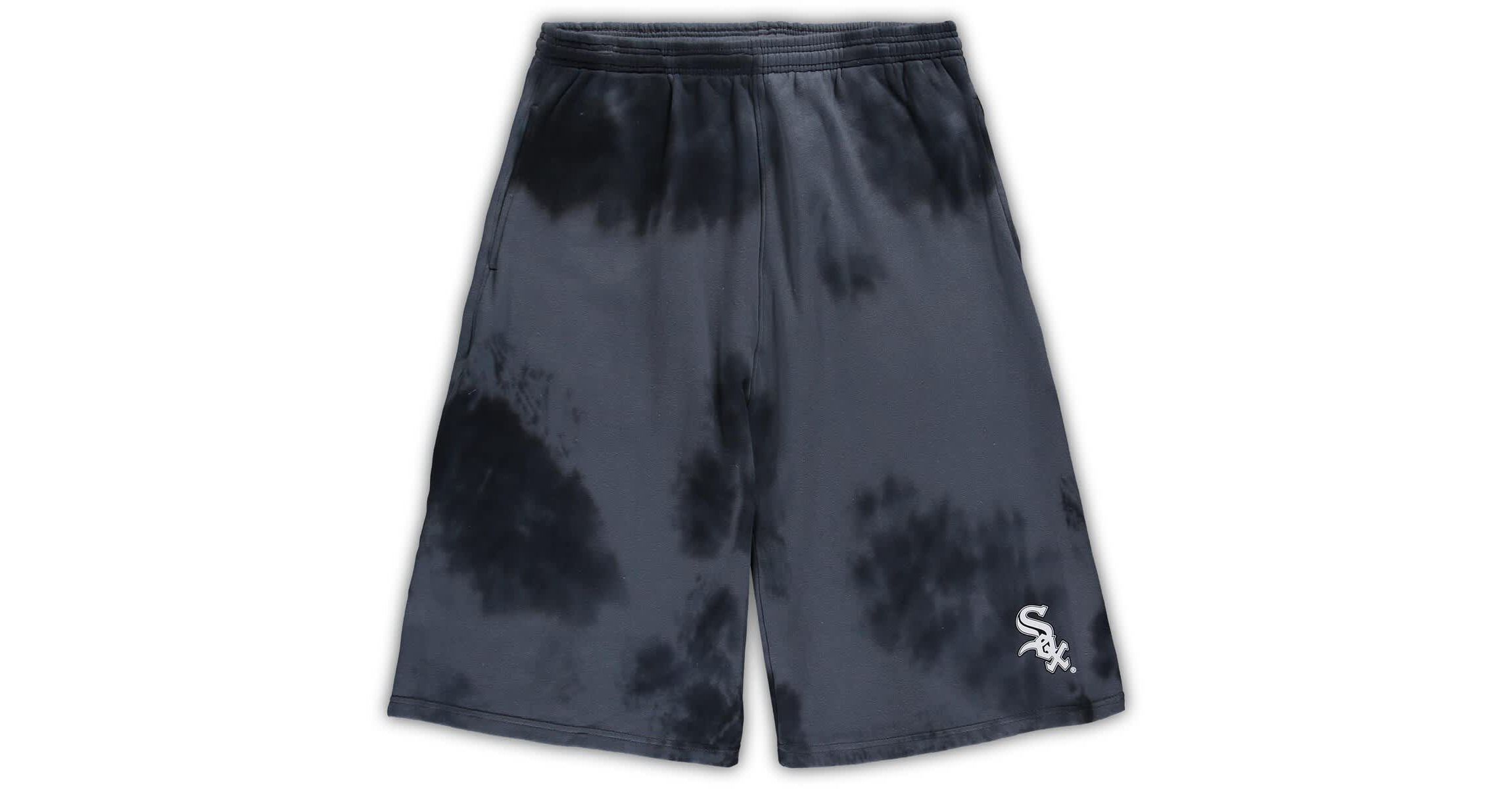 Chicago White Sox MLB Chicago Sox Big & Tall Tye Dye Fleece Shorts