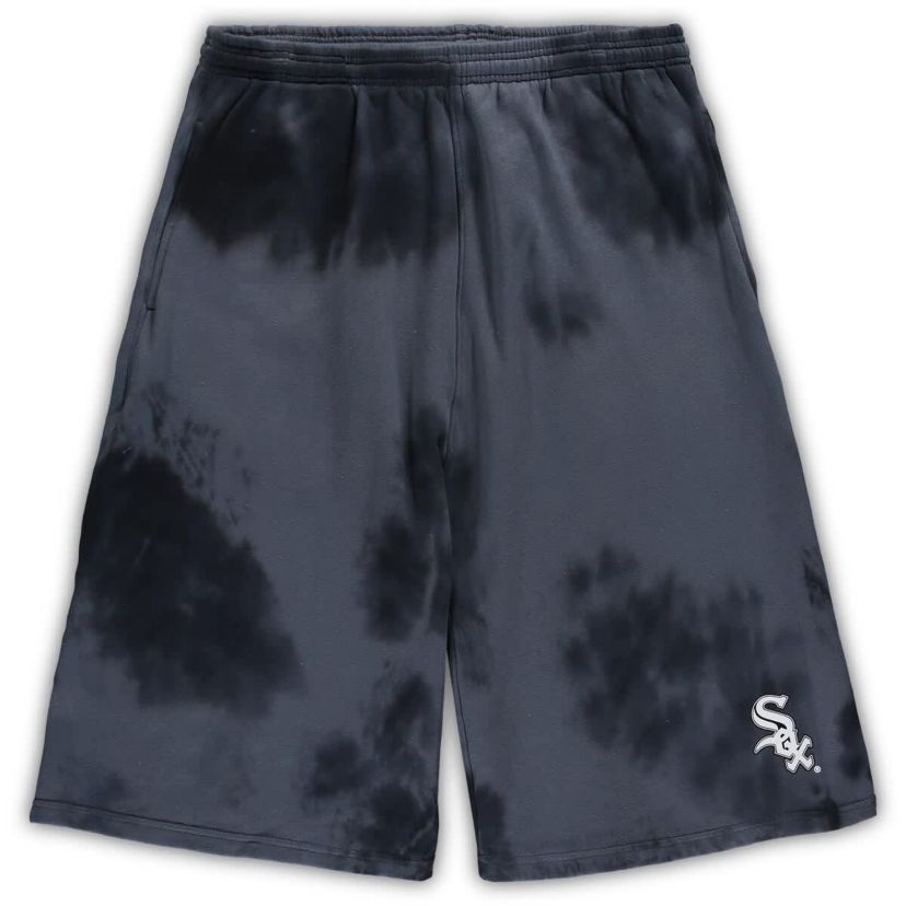 Chicago White Sox MLB Chicago Sox Big & Tall Tye Dye Fleece Shorts