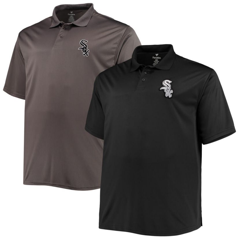 Chicago White Sox MLB Chicago Sox Big & Tall Two-Pack Polo Set