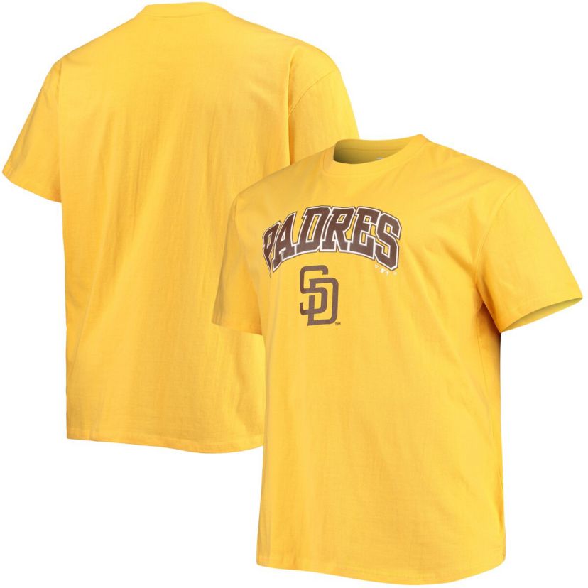 MLB San Diego Padres Big & Tall Secondary Logo T-Shirt