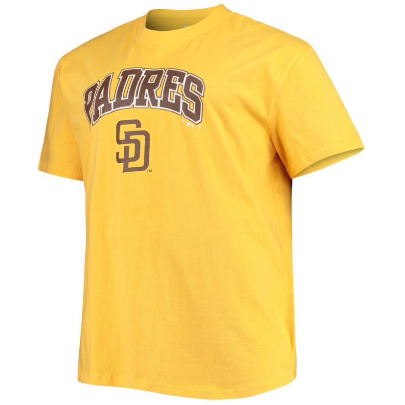 MLB San Diego Padres Big & Tall Secondary Logo T-Shirt