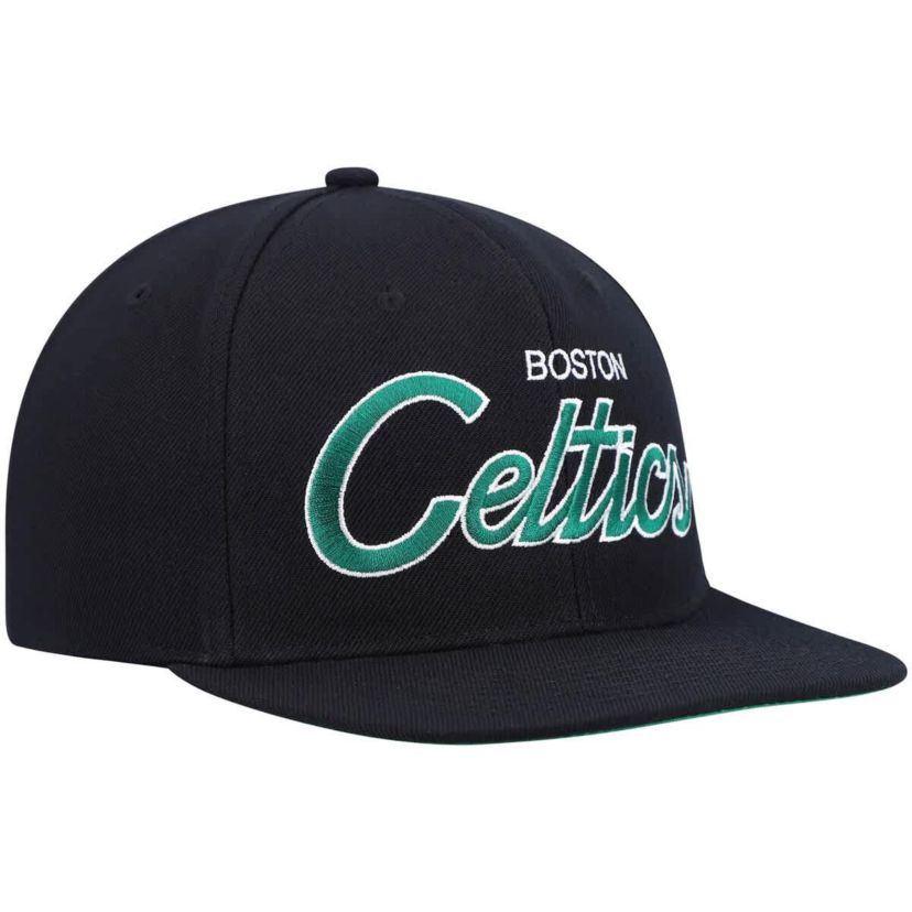 NBA Boston Celtics Hardwood Classics Script 2.0 Snapback Hat