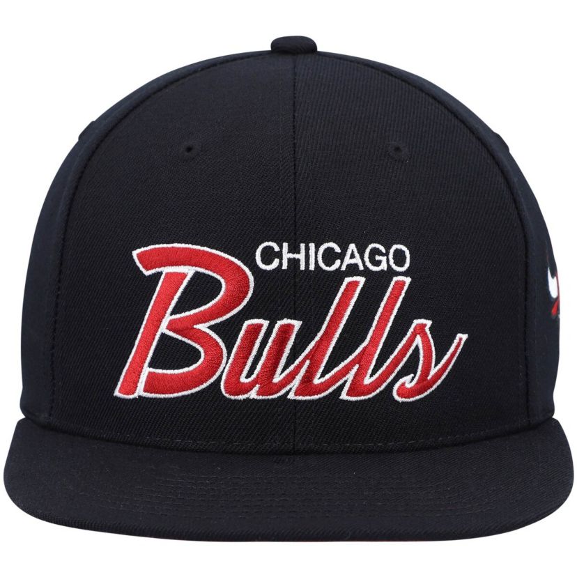 NBA Chicago Bulls Hardwood Classics Script 2.0 Snapback Hat
