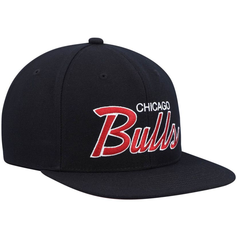 NBA Chicago Bulls Hardwood Classics Script 2.0 Snapback Hat