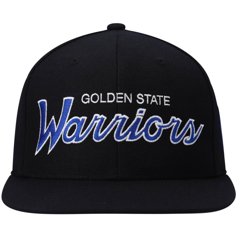 NBA Golden State Warriors Hardwood Classics Script 2.0 Snapback Hat