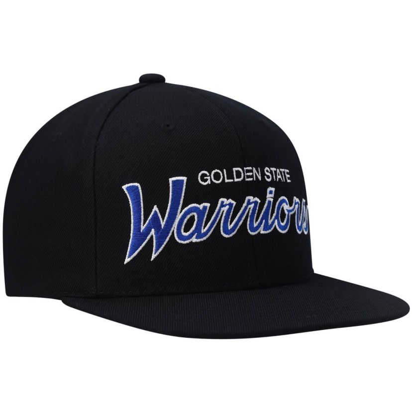 NBA Golden State Warriors Hardwood Classics Script 2.0 Snapback Hat