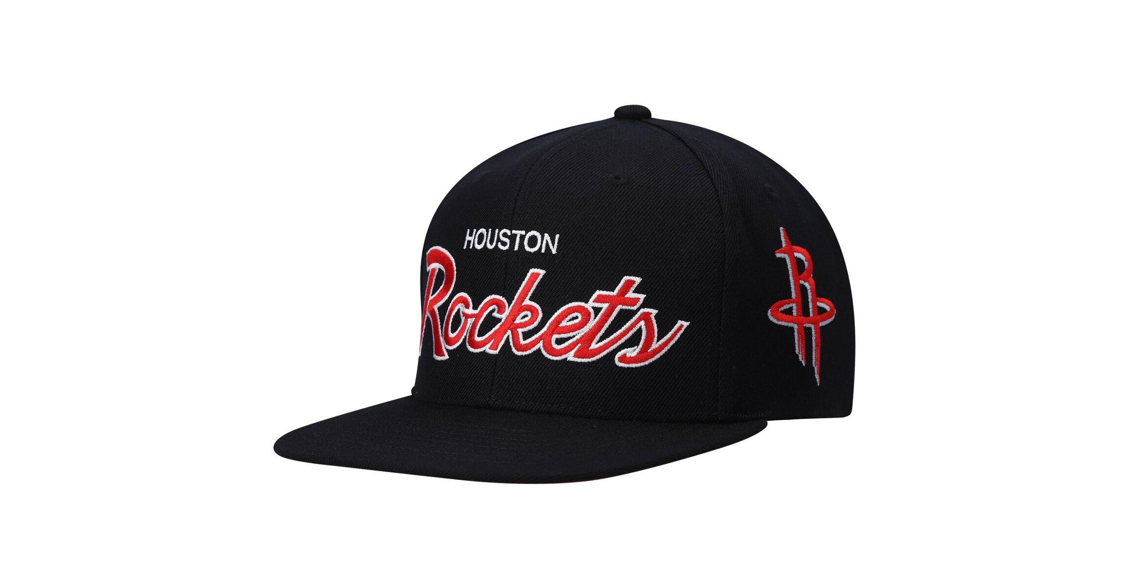 NBA Houston Rockets Hardwood Classics Script 2.0 Snapback Hat