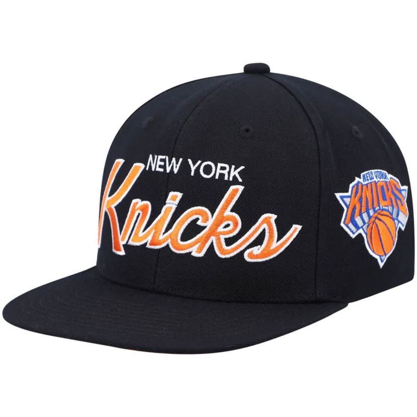NBA New York Knicks Hardwood Classics Script 2.0 Snapback Hat