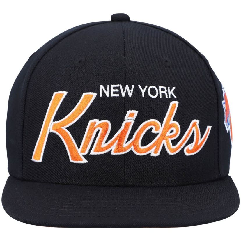 NBA New York Knicks Hardwood Classics Script 2.0 Snapback Hat