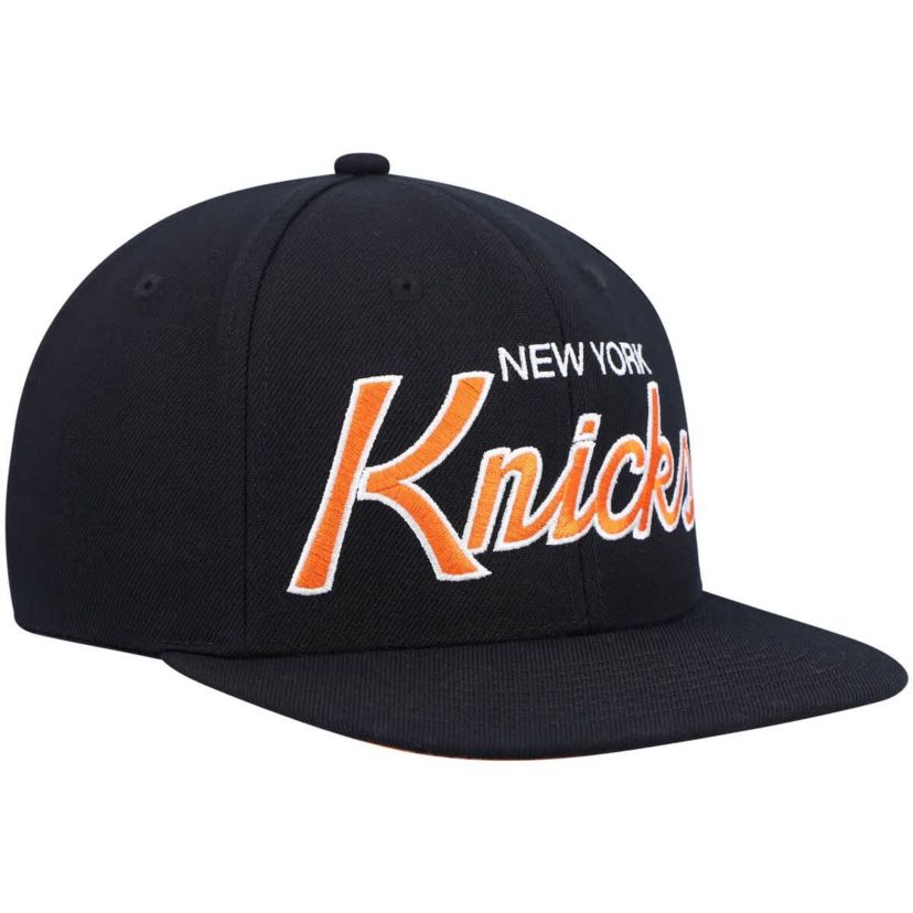 NBA New York Knicks Hardwood Classics Script 2.0 Snapback Hat