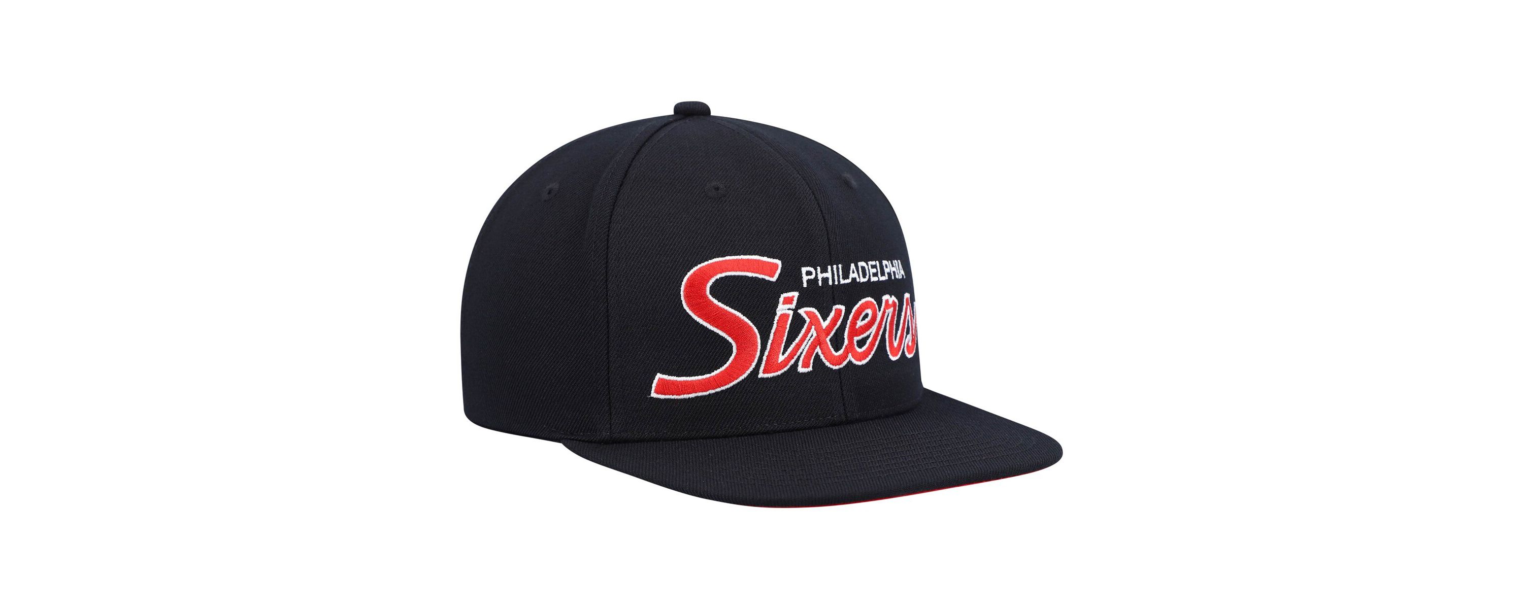 NBA Philadelphia 76ers Hardwood Classics Script 2.0 Snapback Hat