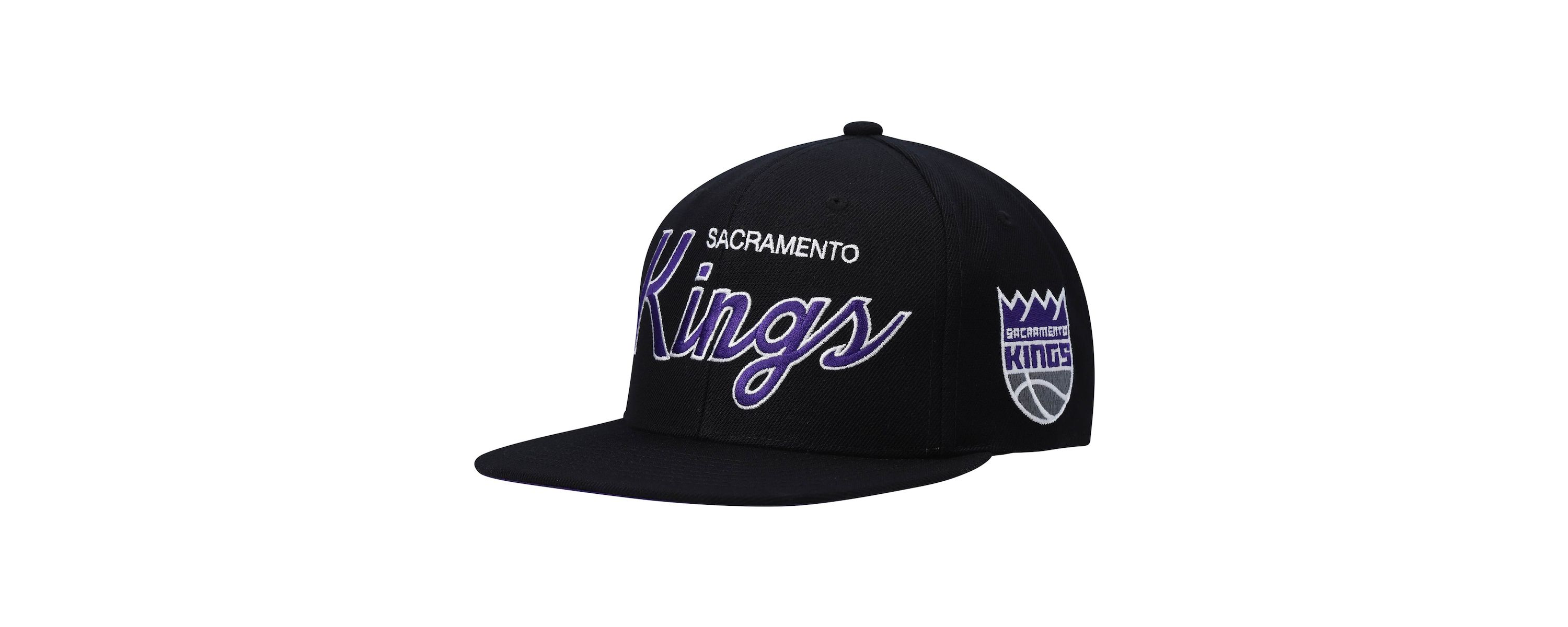 NBA Sacramento Kings Hardwood Classics Script 2.0 Snapback Hat