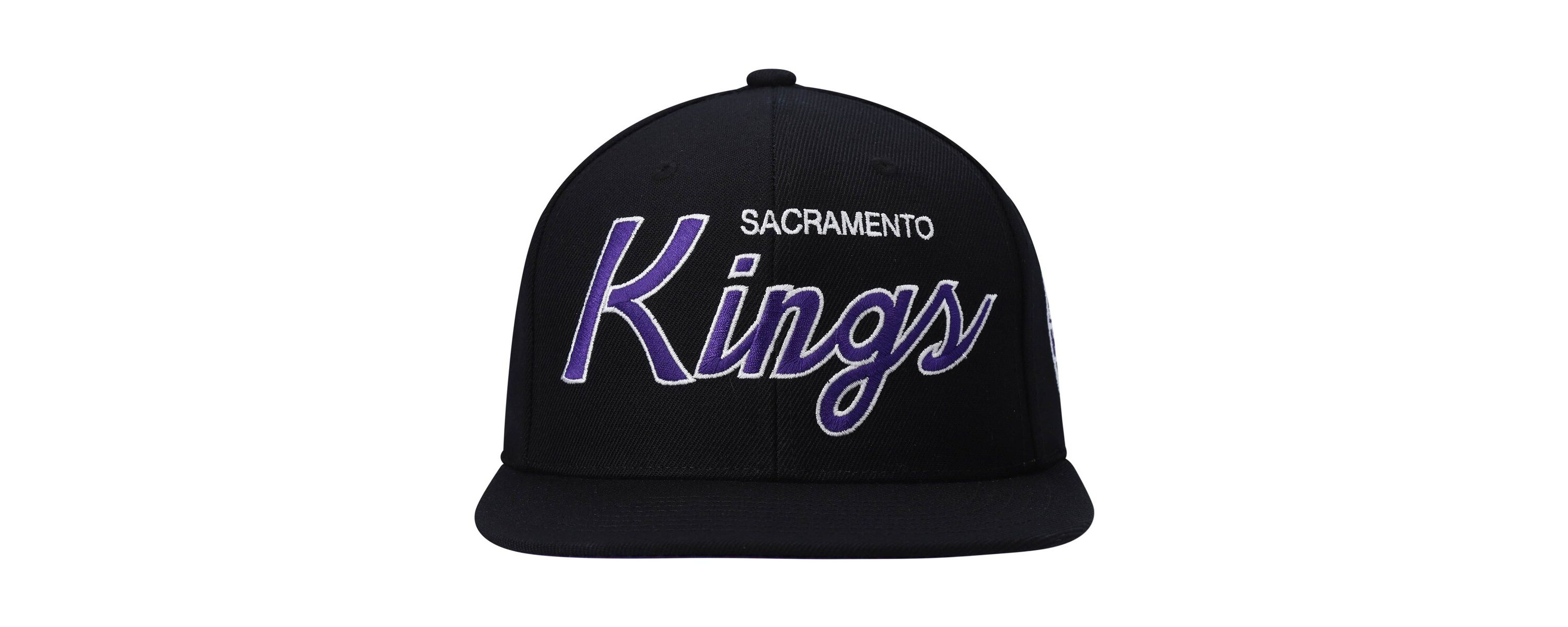 NBA Sacramento Kings Hardwood Classics Script 2.0 Snapback Hat