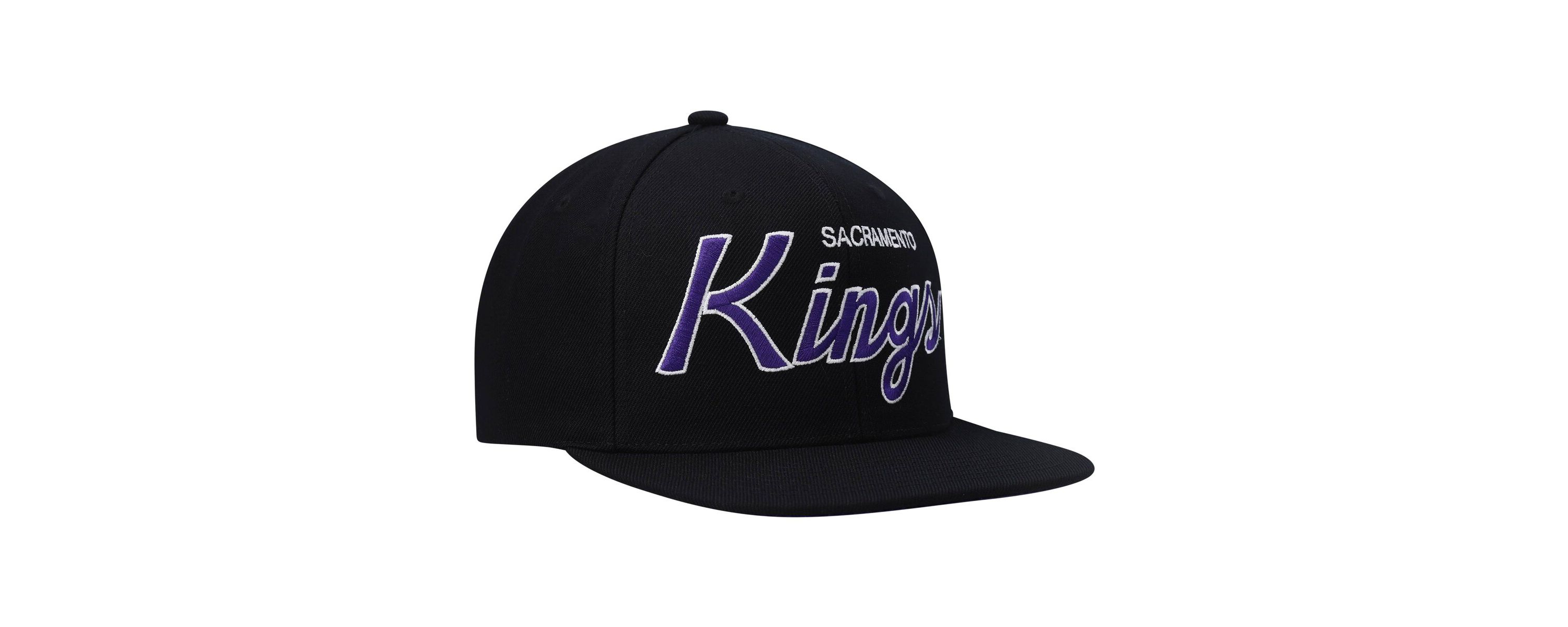 NBA Sacramento Kings Hardwood Classics Script 2.0 Snapback Hat