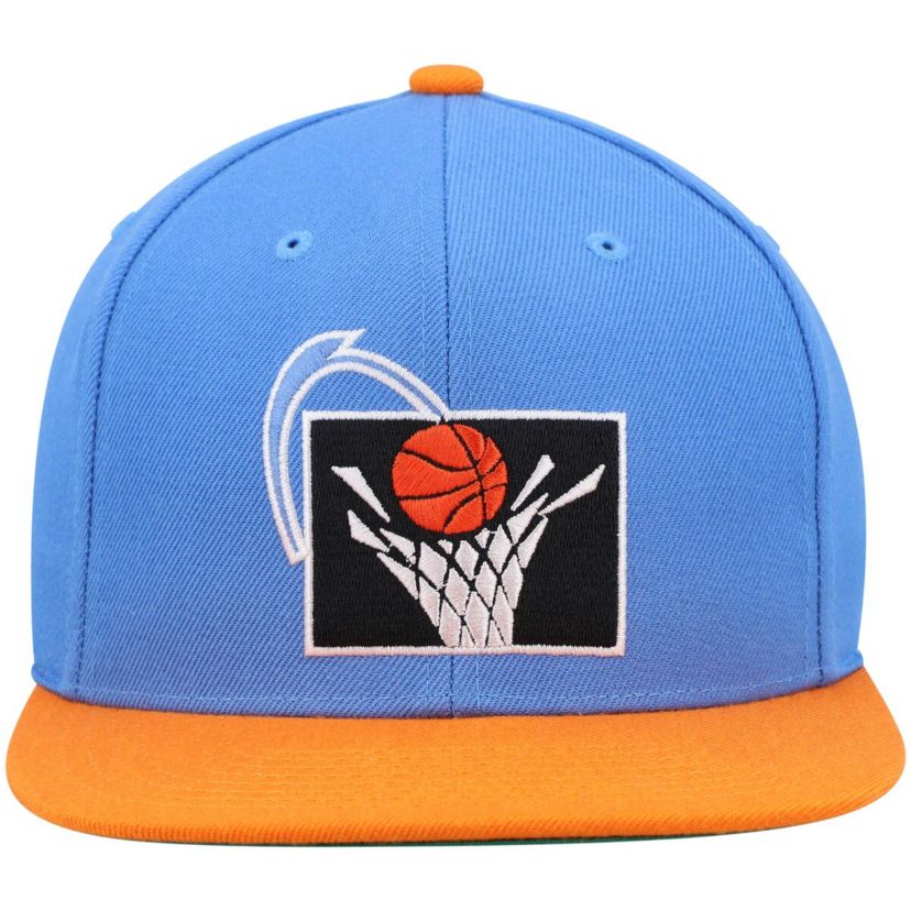 NBA Blue/Orange Cleveland Cavaliers Hardwood Classics Team Two-Tone 2.0 Snapback Hat