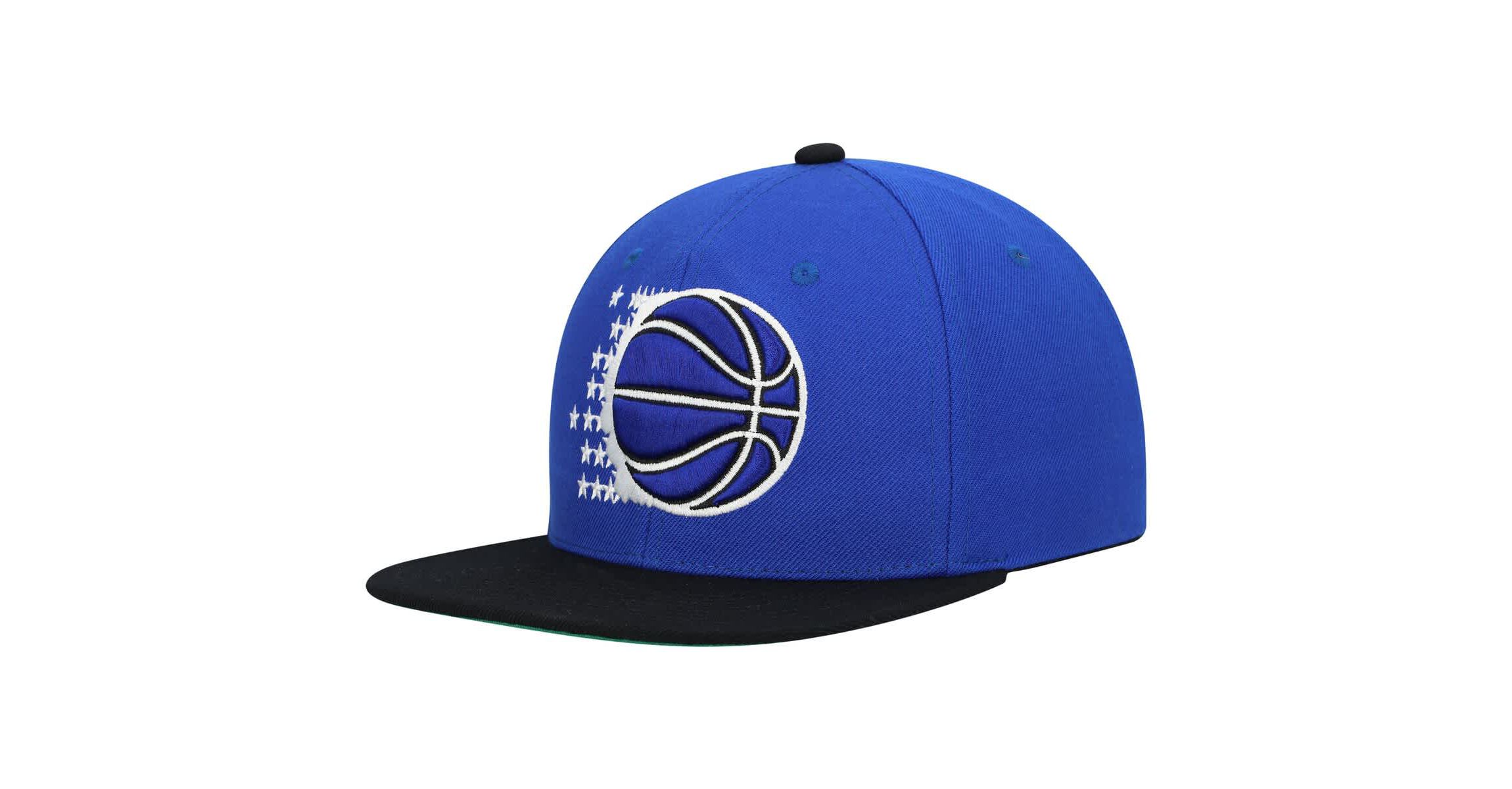 NBA Blue/Black Orlando Magic Hardwood Classics Team Two-Tone 2.0 Snapback Hat