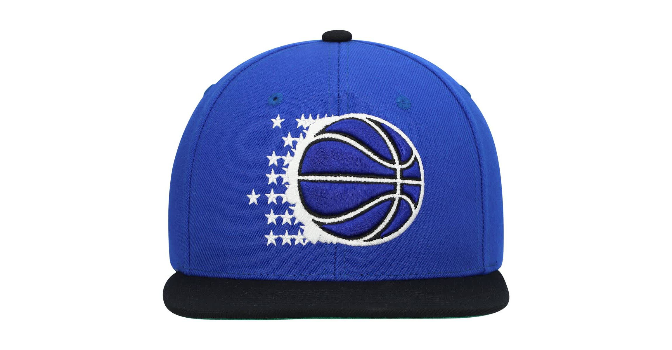 NBA Blue/Black Orlando Magic Hardwood Classics Team Two-Tone 2.0 Snapback Hat
