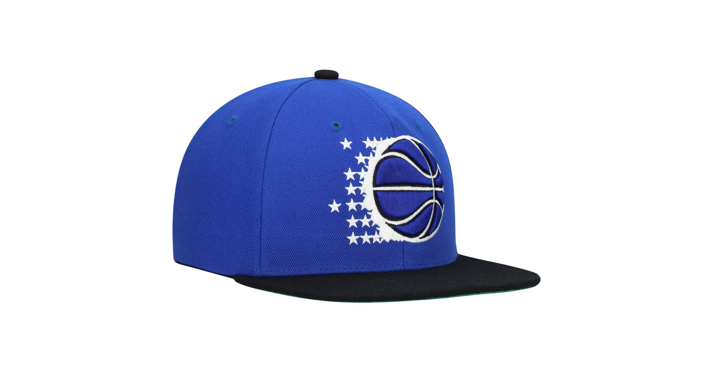 NBA Blue/Black Orlando Magic Hardwood Classics Team Two-Tone 2.0 Snapback Hat