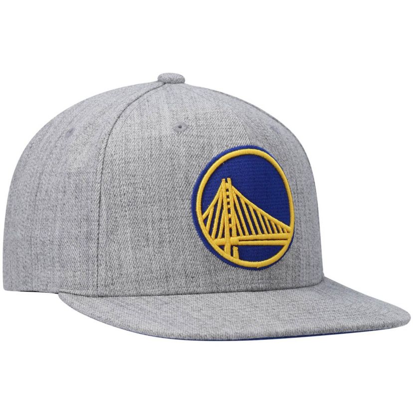 NBA Heathered Golden State Warriors 2.0 Snapback Hat