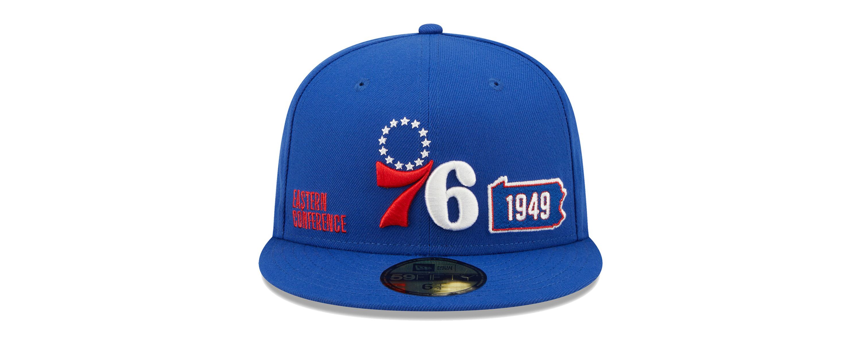 NBA Philadelphia 76ers Fall 22 Identity 59FIFTY Fitted Hat