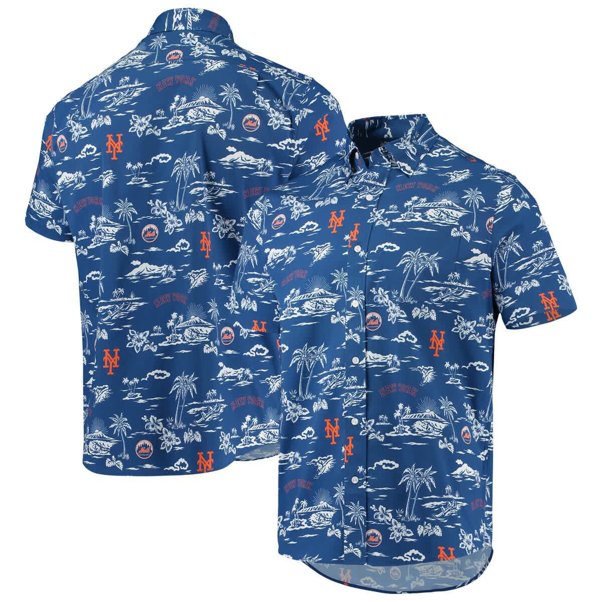 MLB New York Mets Kekai Performance Button-Down Shirt