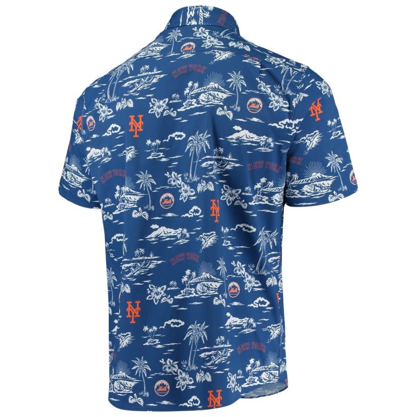MLB New York Mets Kekai Performance Button-Down Shirt