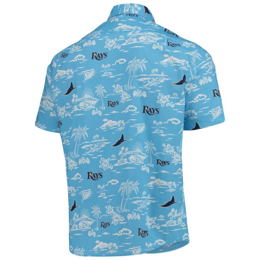 MLB Light Tampa Bay Rays Kekai Button-Down Shirt
