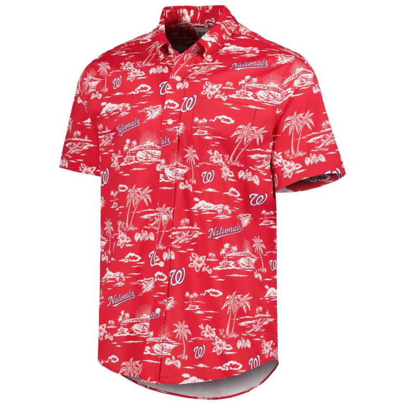 MLB Washington Nationals Kekai Performance Button-Down Shirt