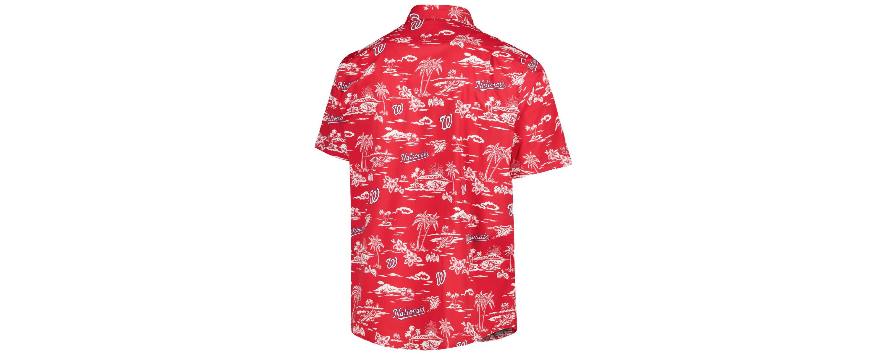 MLB Washington Nationals Kekai Performance Button-Down Shirt