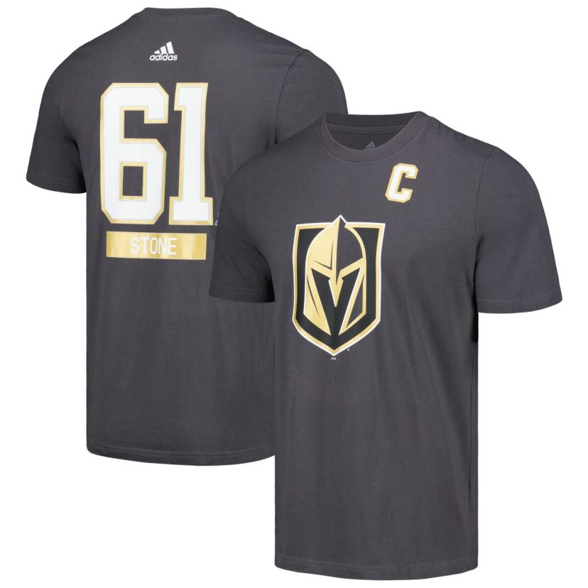 NHL Mark Vegas Golden Knights Fresh Name & Number T-Shirt