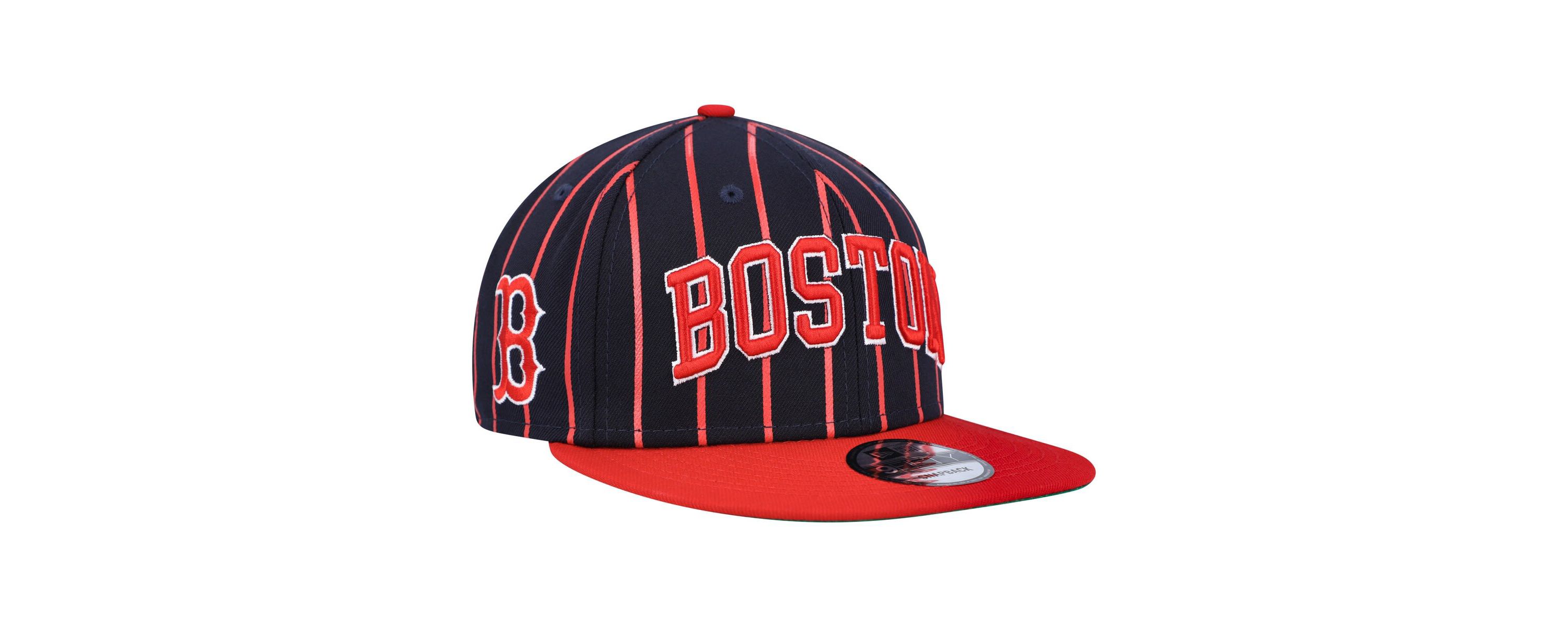 Boston Red Sox MLB Navy/Red Boston Sox City Arch 9FIFTY Snapback Hat