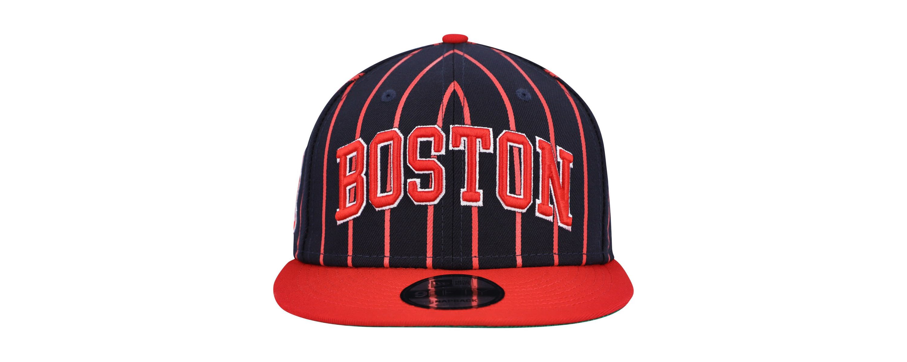 Boston Red Sox MLB Navy/Red Boston Sox City Arch 9FIFTY Snapback Hat