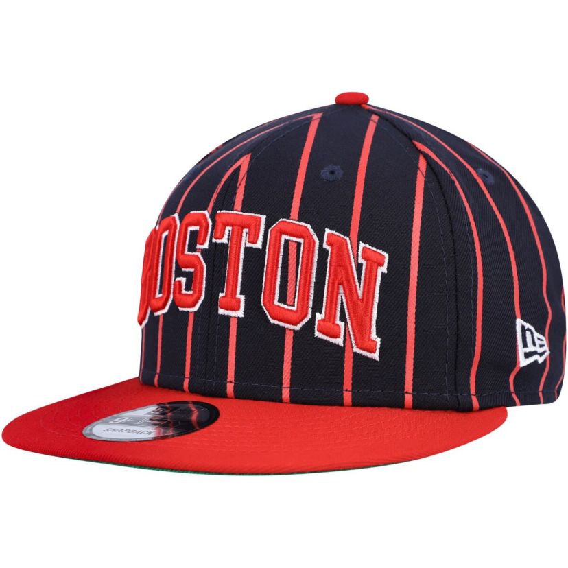 Boston Red Sox MLB Navy/Red Boston Sox City Arch 9FIFTY Snapback Hat