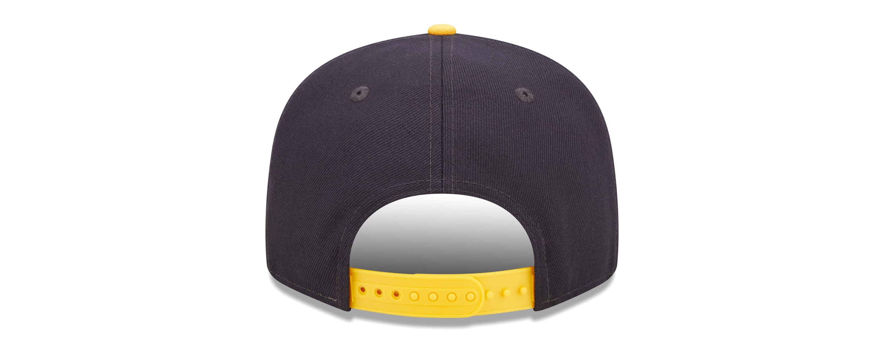 NCAA White/Navy West Virginia Mountaineers Retro Sport 9FIFTY Snapback Hat