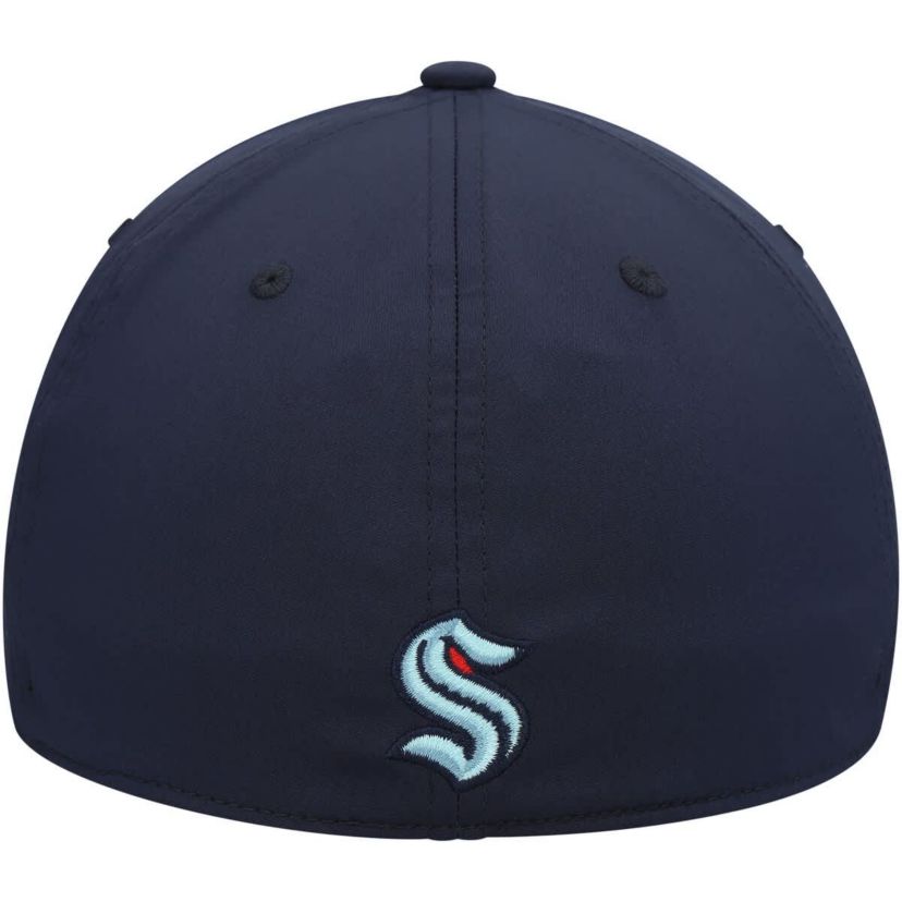 NHL Deep Sea Seattle Kraken Team Bar Flex Hat