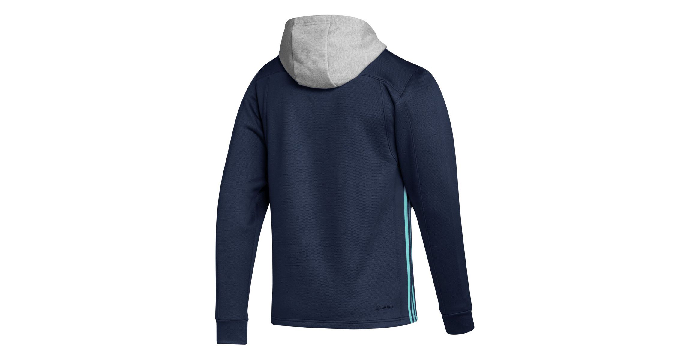 NHL Deep Sea Seattle Kraken Skate Lace Primeblue Team Pullover Hoodie